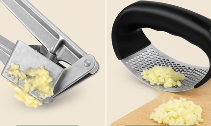 PressMate Knoblauchpresse - Nie wieder klebrige Finger & voller Geschmack