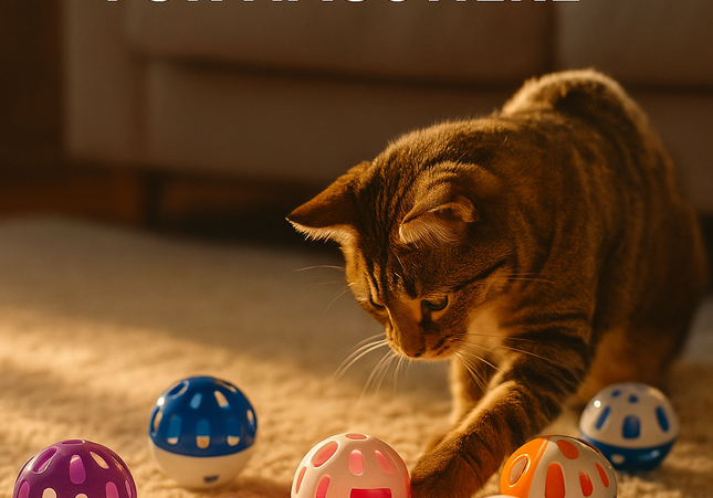 Fun-Bälle für Haustiere