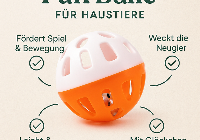 Fun-Bälle für Haustiere