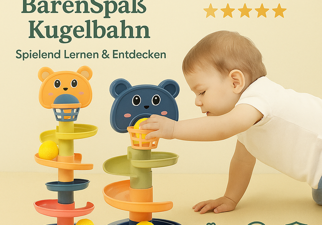 Montessori BärenSpaß Kugelbahn
