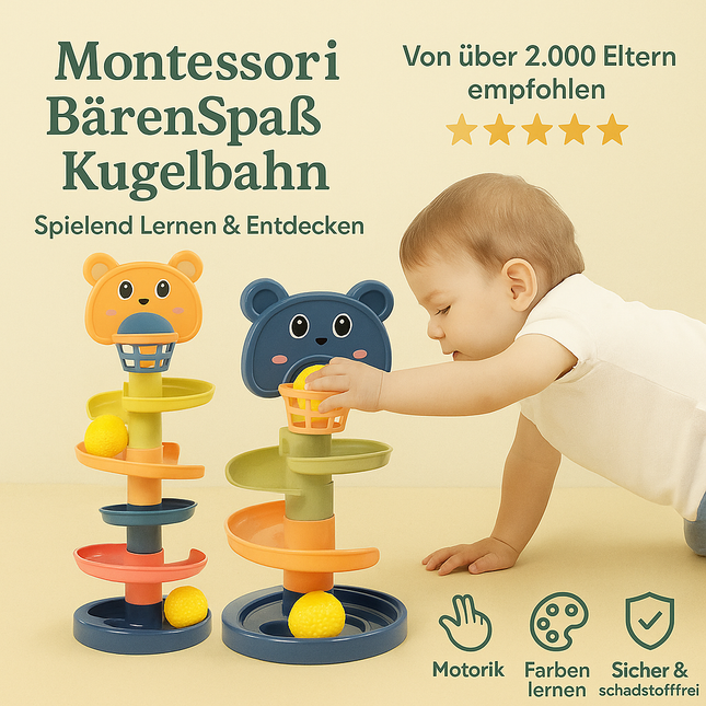 Montessori BärenSpaß Kugelbahn